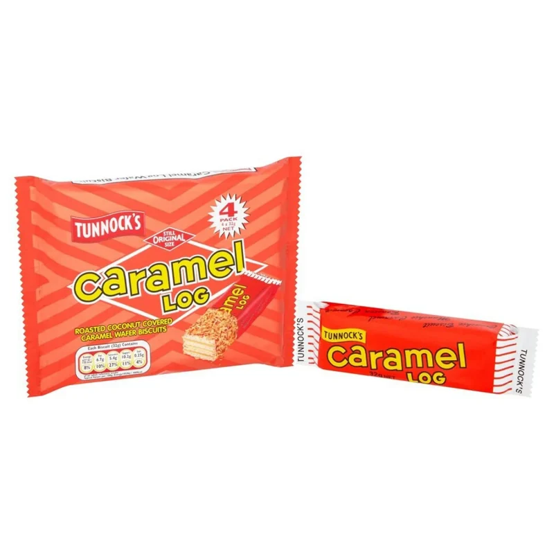 tunnock s caramel logs 4 pack