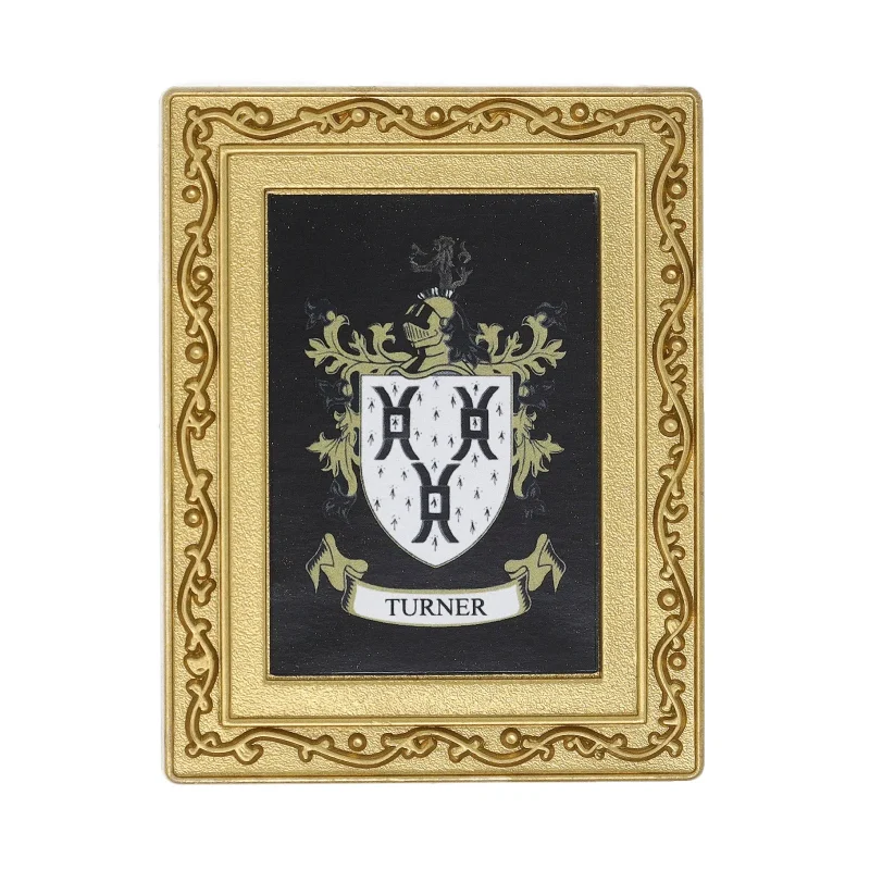 turner coat of arms fridge magnet