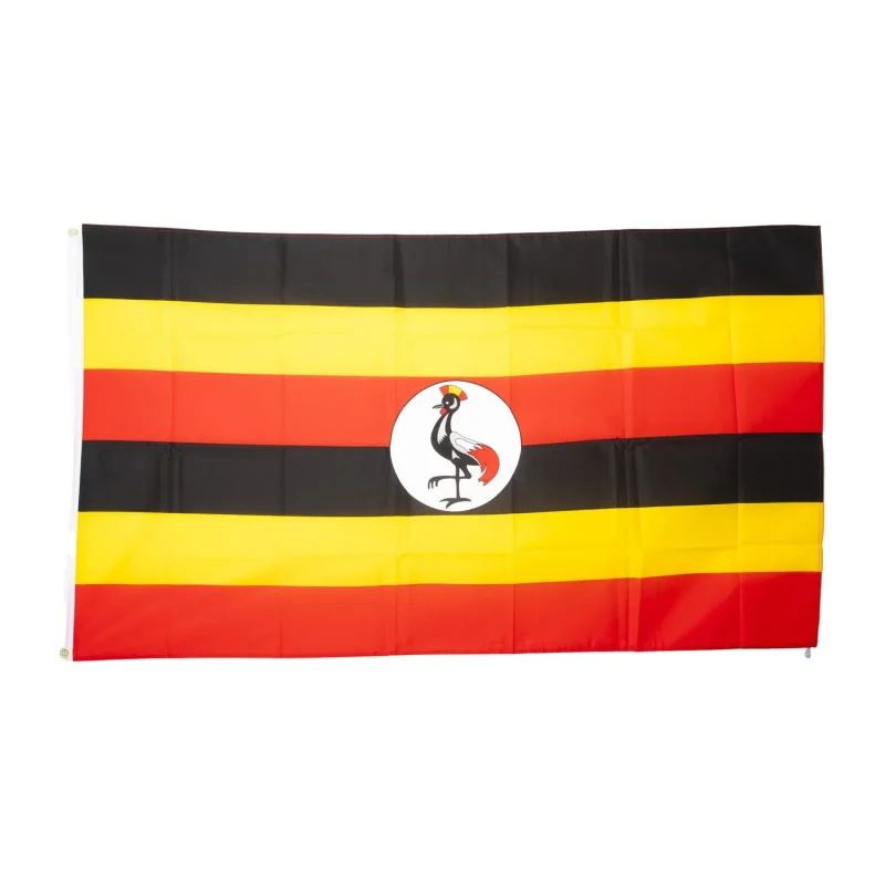 uganda flag 5x3 ft