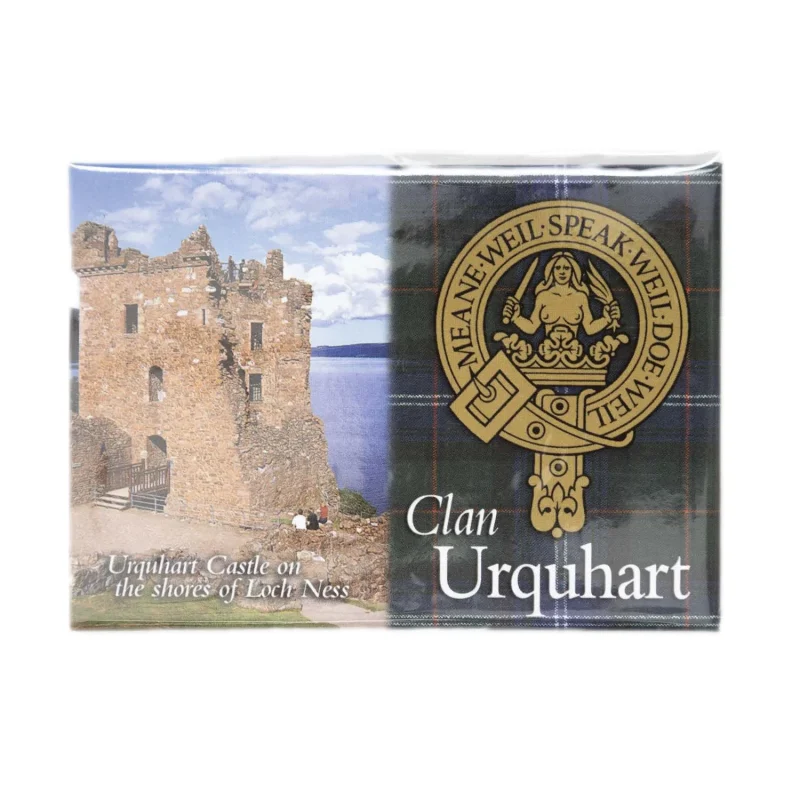 urquhart castle clan family scenic magnet