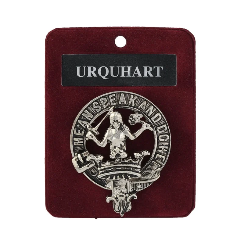 urquhart clan crest badge