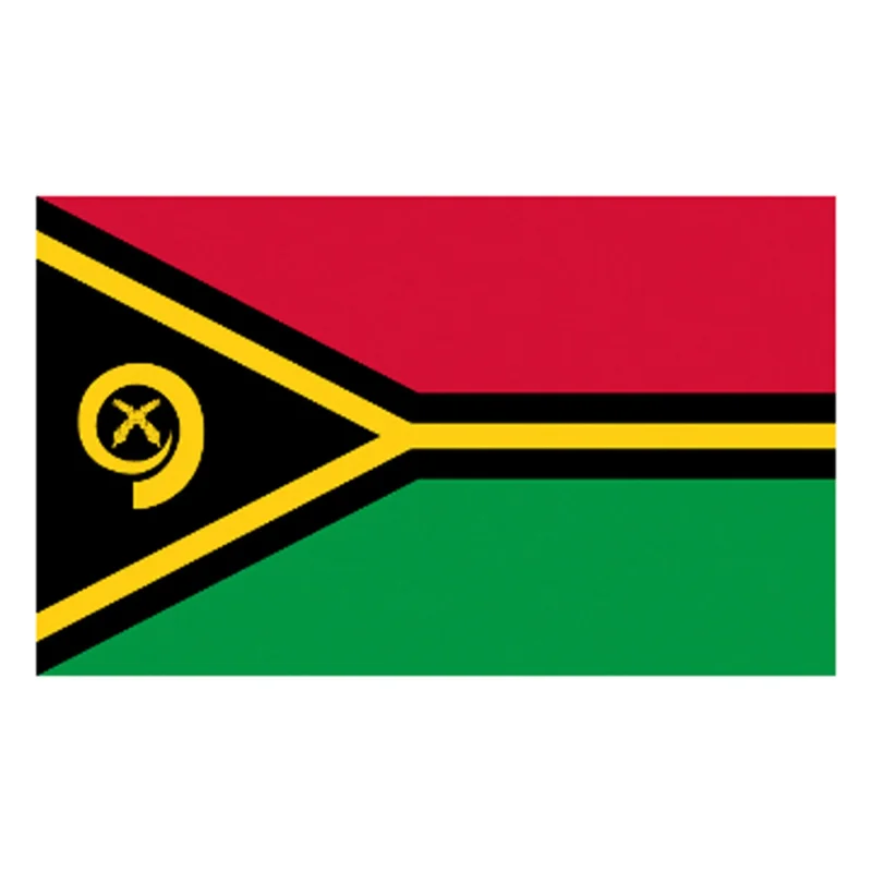 vanuatu flag 5 x3 high quality banner