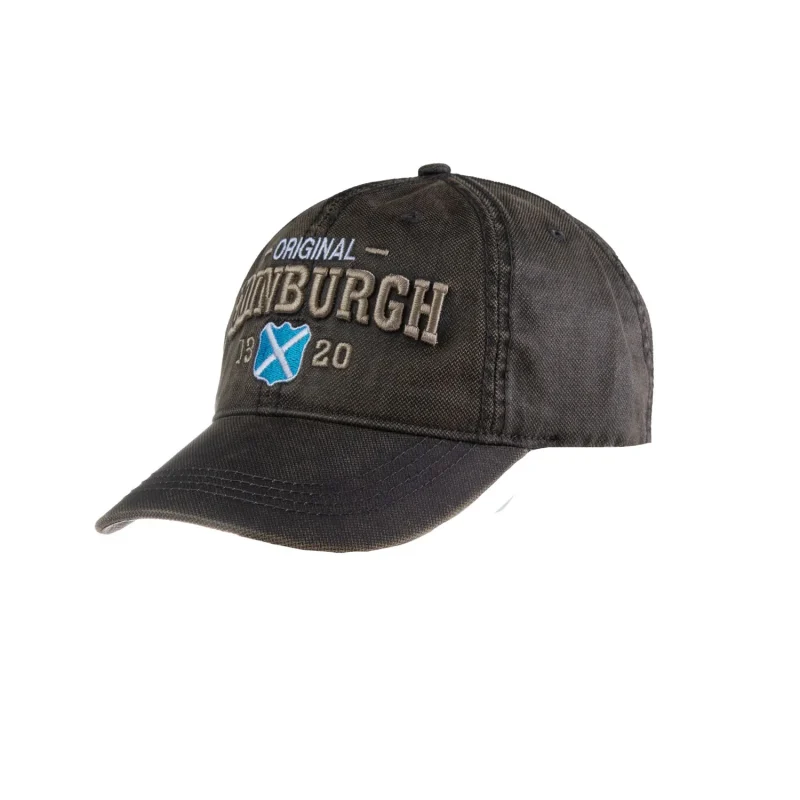 vintage grey edinburgh shield cap