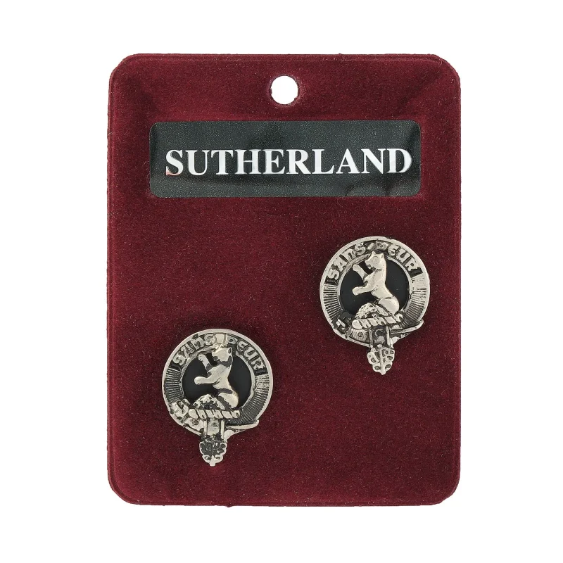 vintage pewter cufflinks sutherland