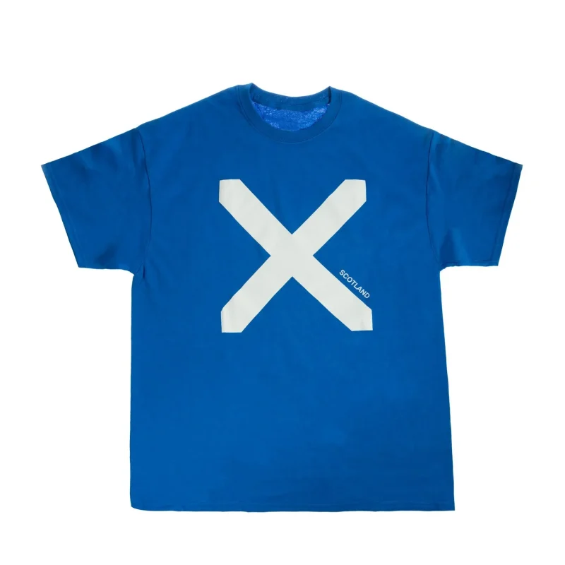 vintage saltire cross graphic tee