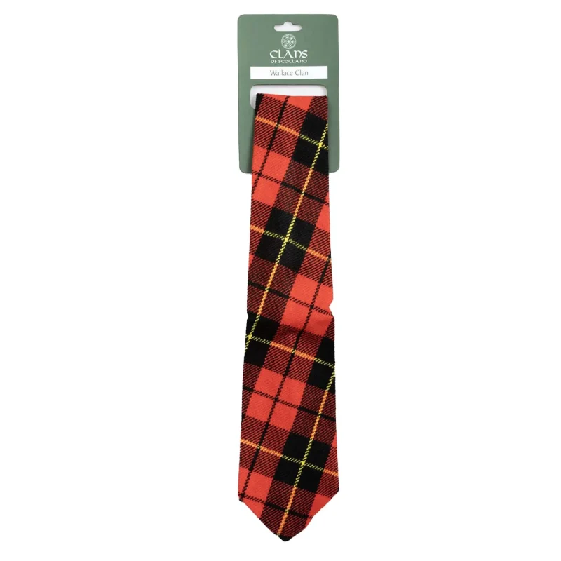 wallace tartan tie for men