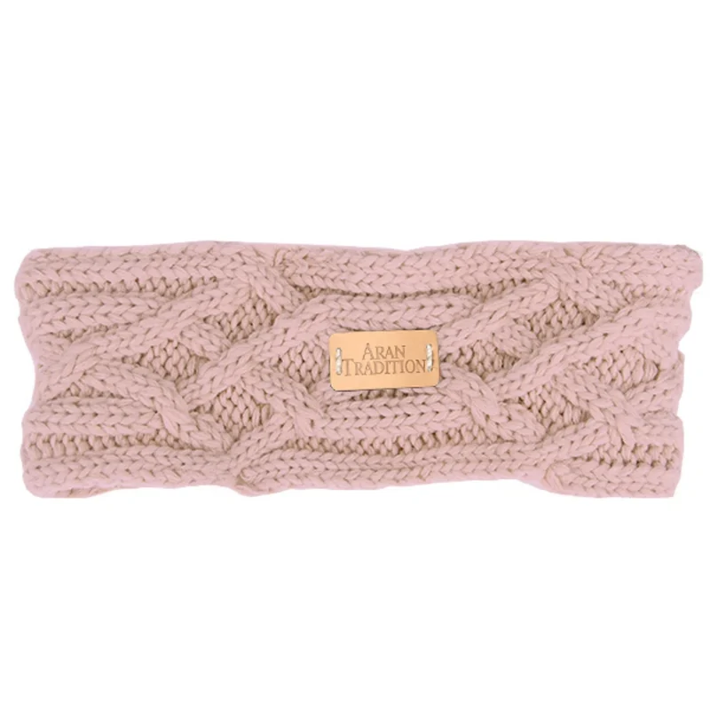 warm cable knit earmuffs 1