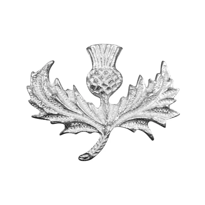 wide na thistle brooch