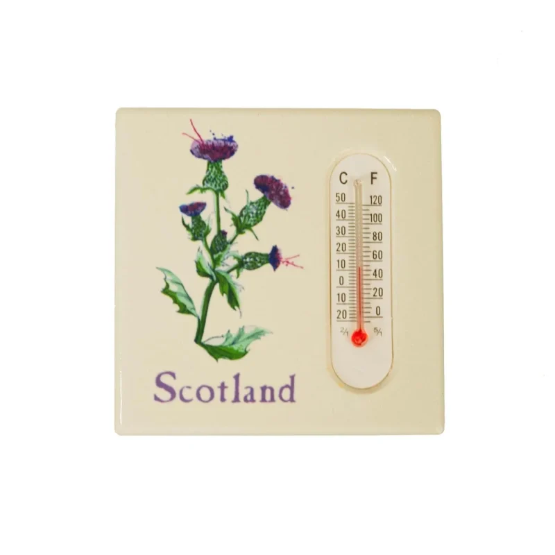 wild thistle magnet thermometer