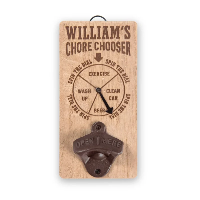 william chore chooser bottle opener