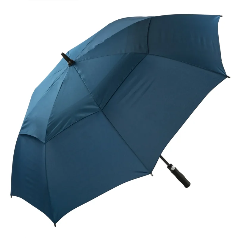 windproof navy golf umbrella premium quality