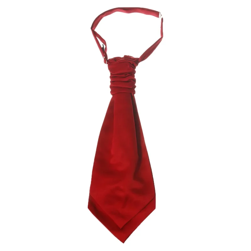 wine colored ruched tie for adults