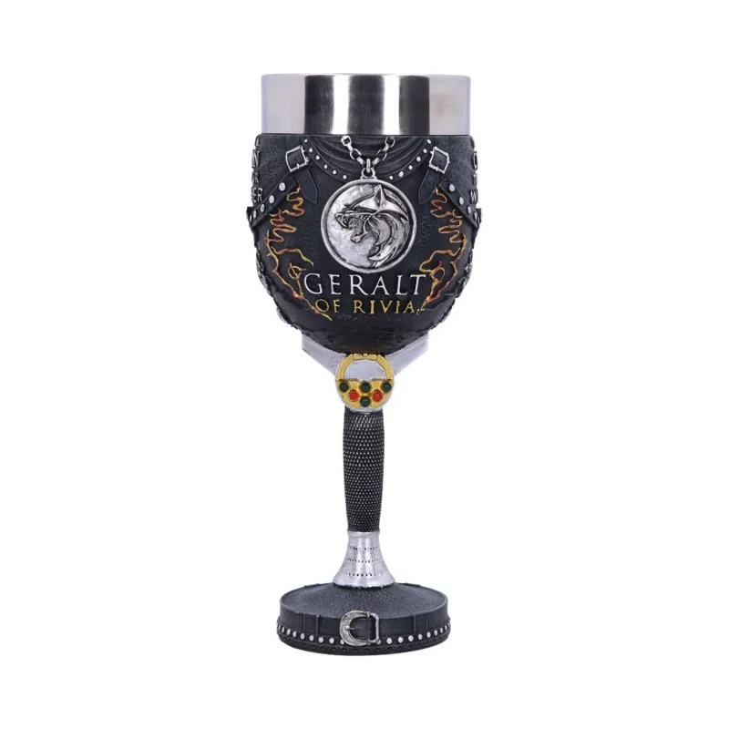 witcher geralt of rivia goblet collectible mug