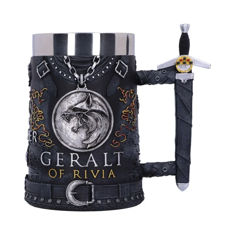 witcher geralt of rivia tankard 15 5 oz