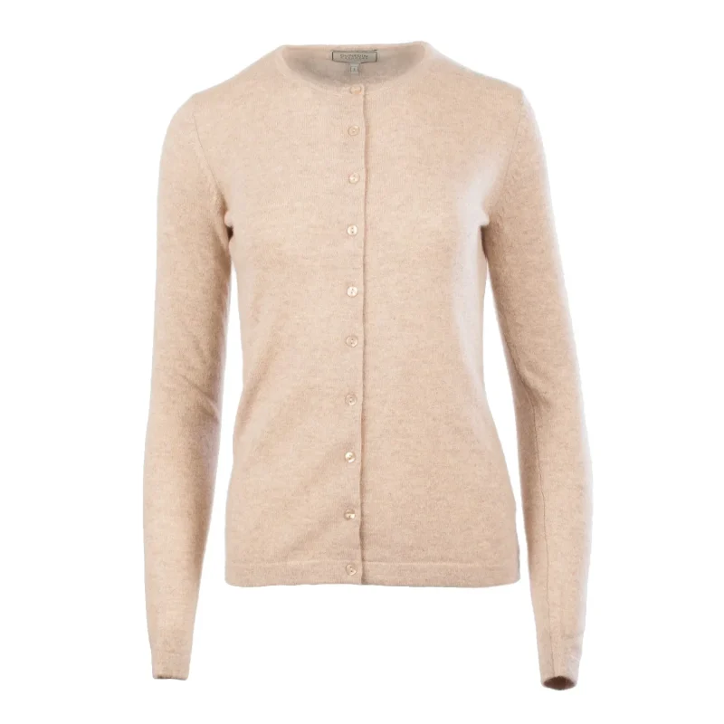 women s 100 cashmere dunedin sweater in sand beige