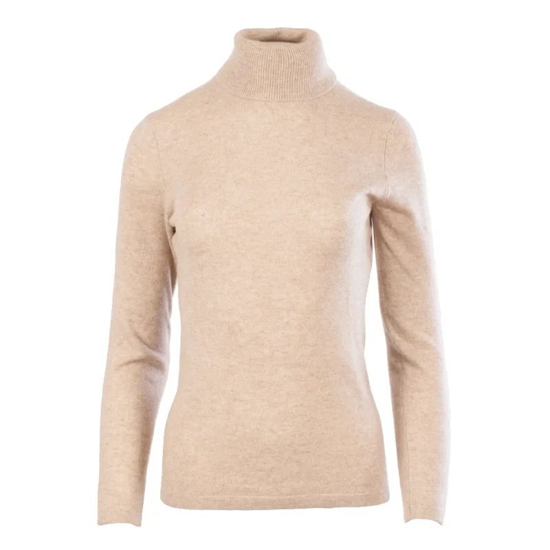 women s 100 cashmere dunedin sweater sand beige