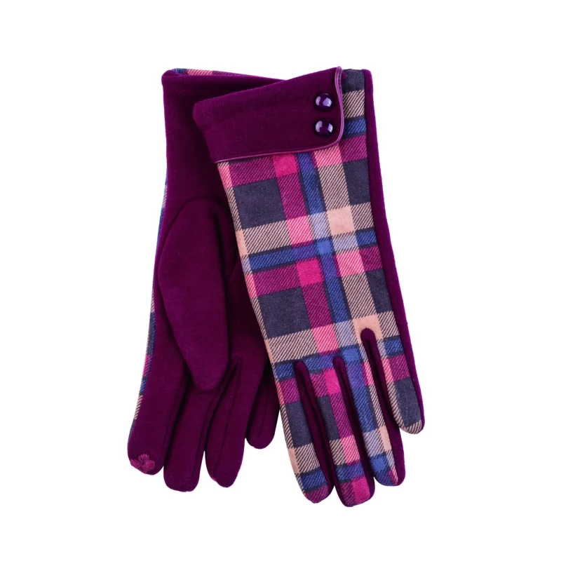 women s button cuff gloves