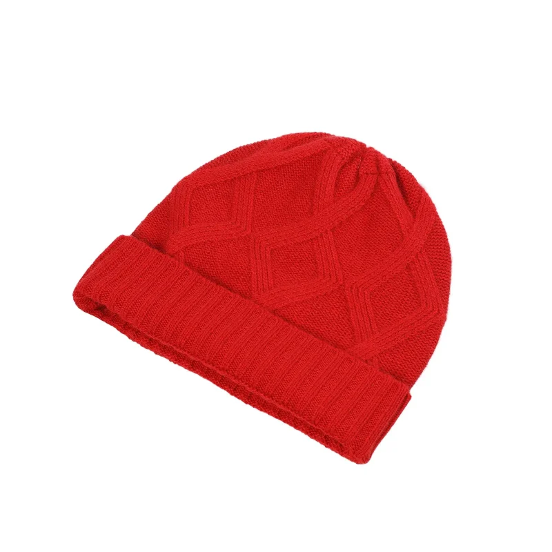 women s cardinal turn up racking beanie