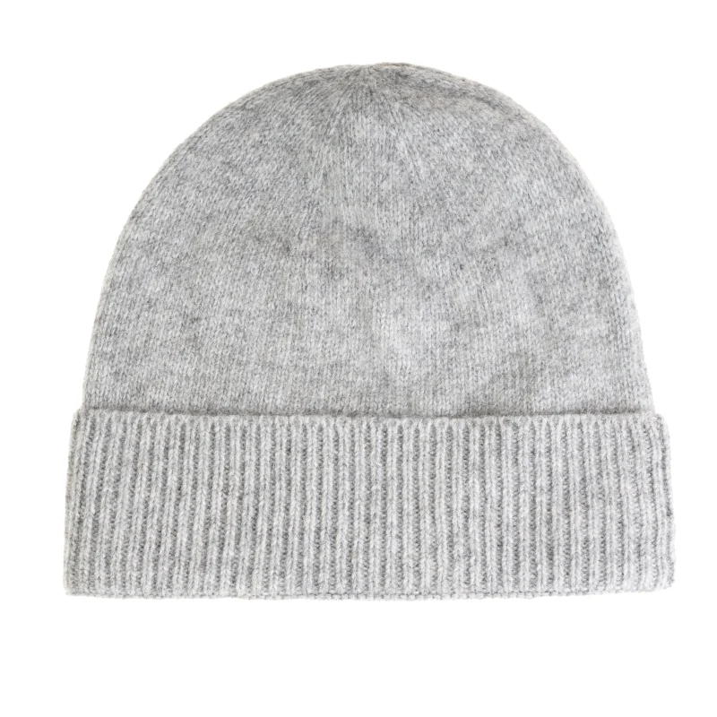 women s light grey lambswool beanie hat scaled