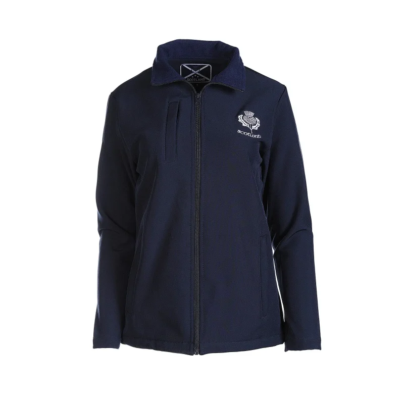 women s soft shell jacket navy blue