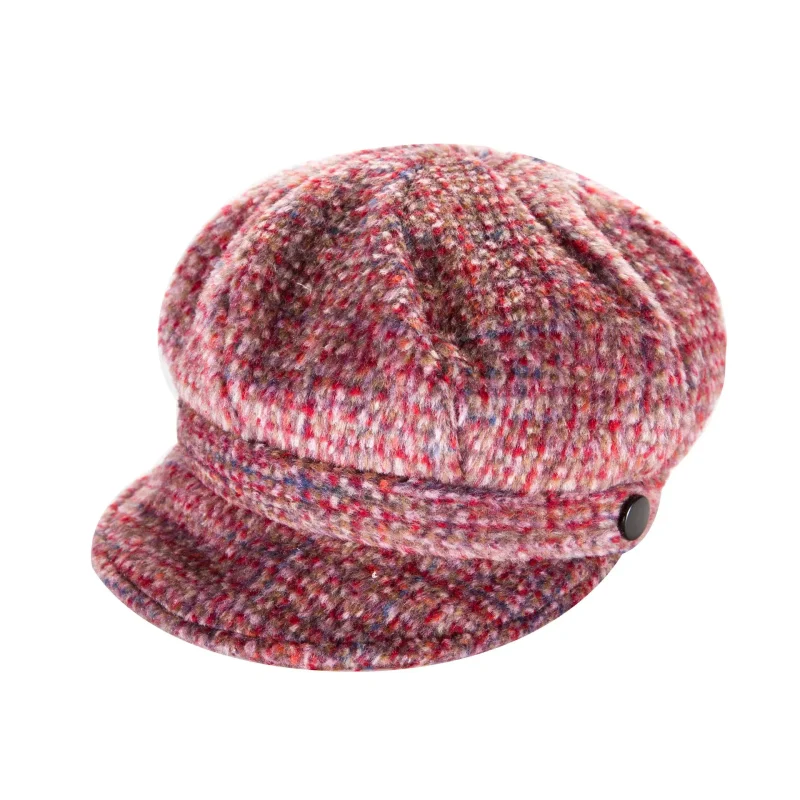 women s wool newsboy cap