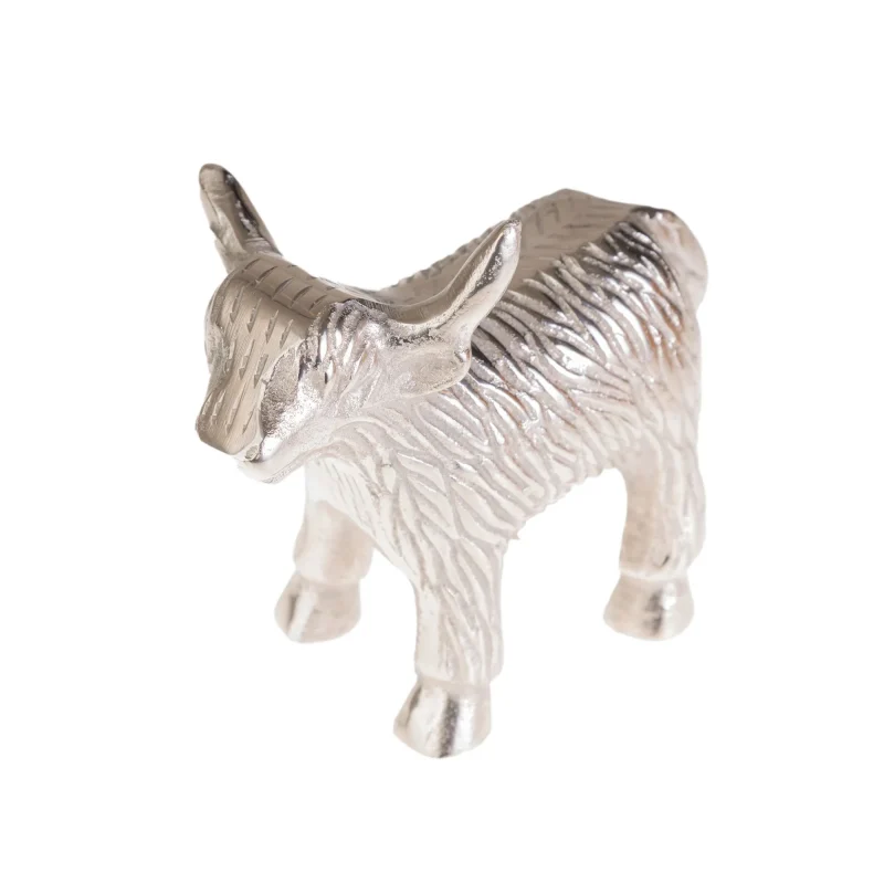 xl silver highland cow