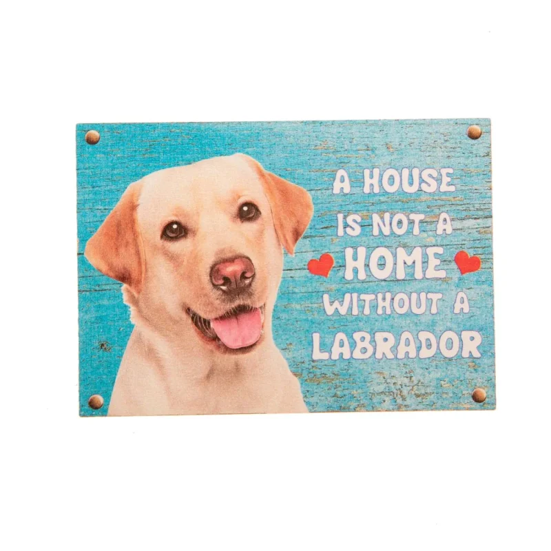 yellow labrador fridge magnet for pets